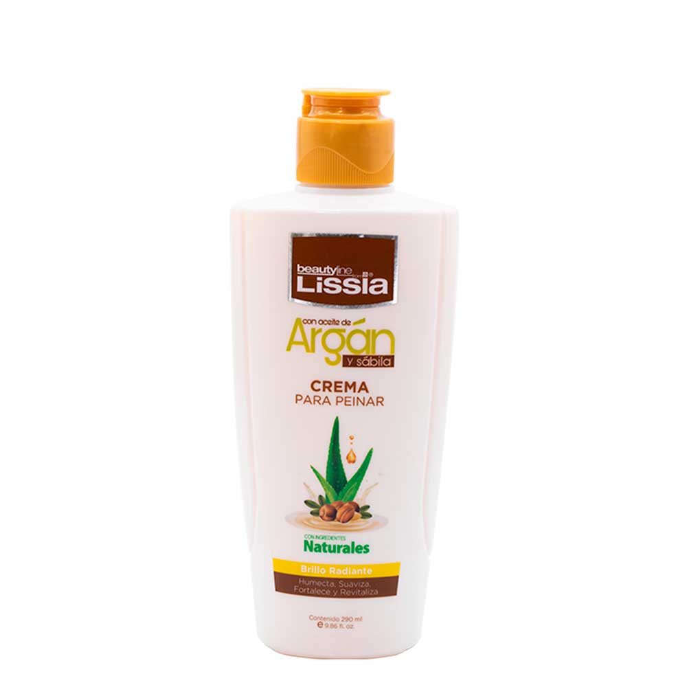 Lissia Crema De Peinar Aceite De Argan Y Sabila 290Ml