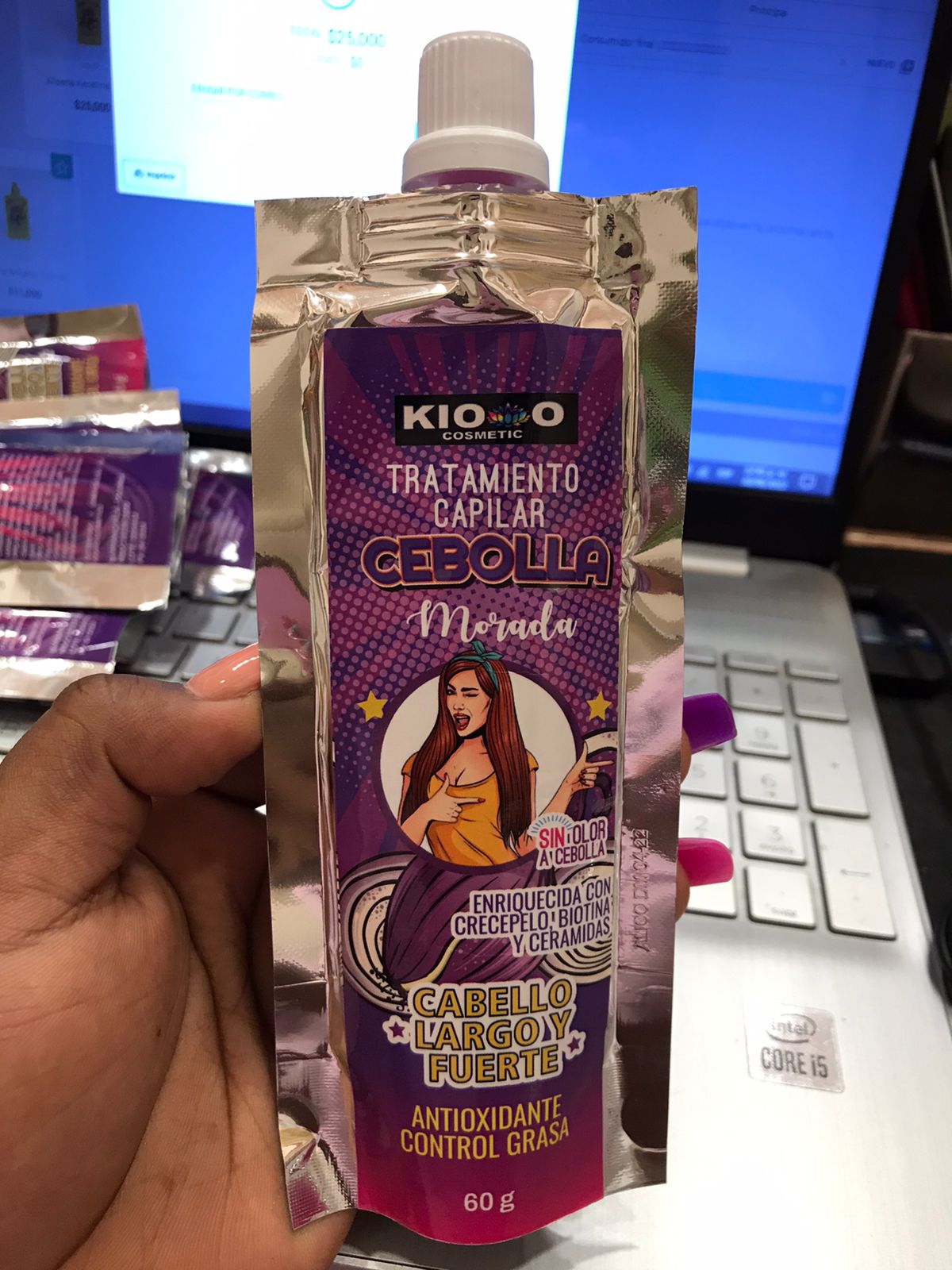 Kiowo Sachet Cebolla Morada 60gr