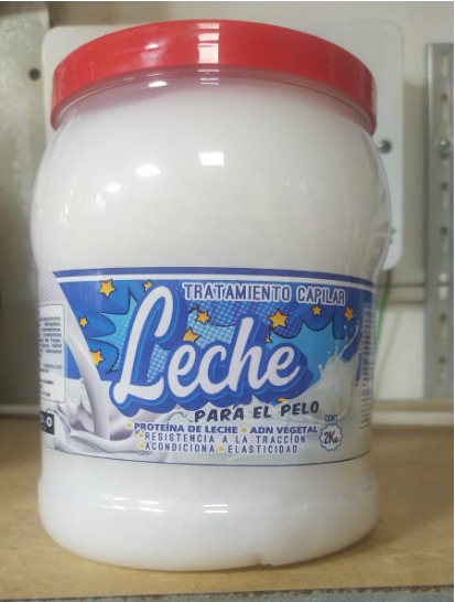 Kiowo Bombonera Leche Para El Pelo 2kg