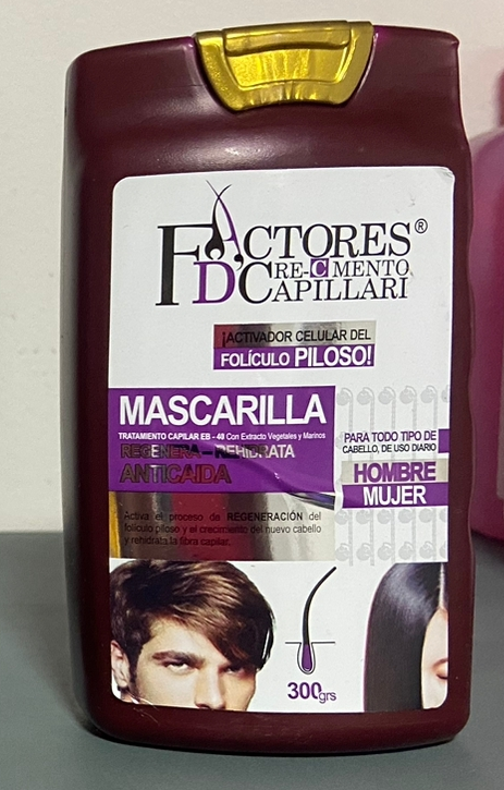 Alisena Mascarilla Factores De Crecimiento Fco 300Gr