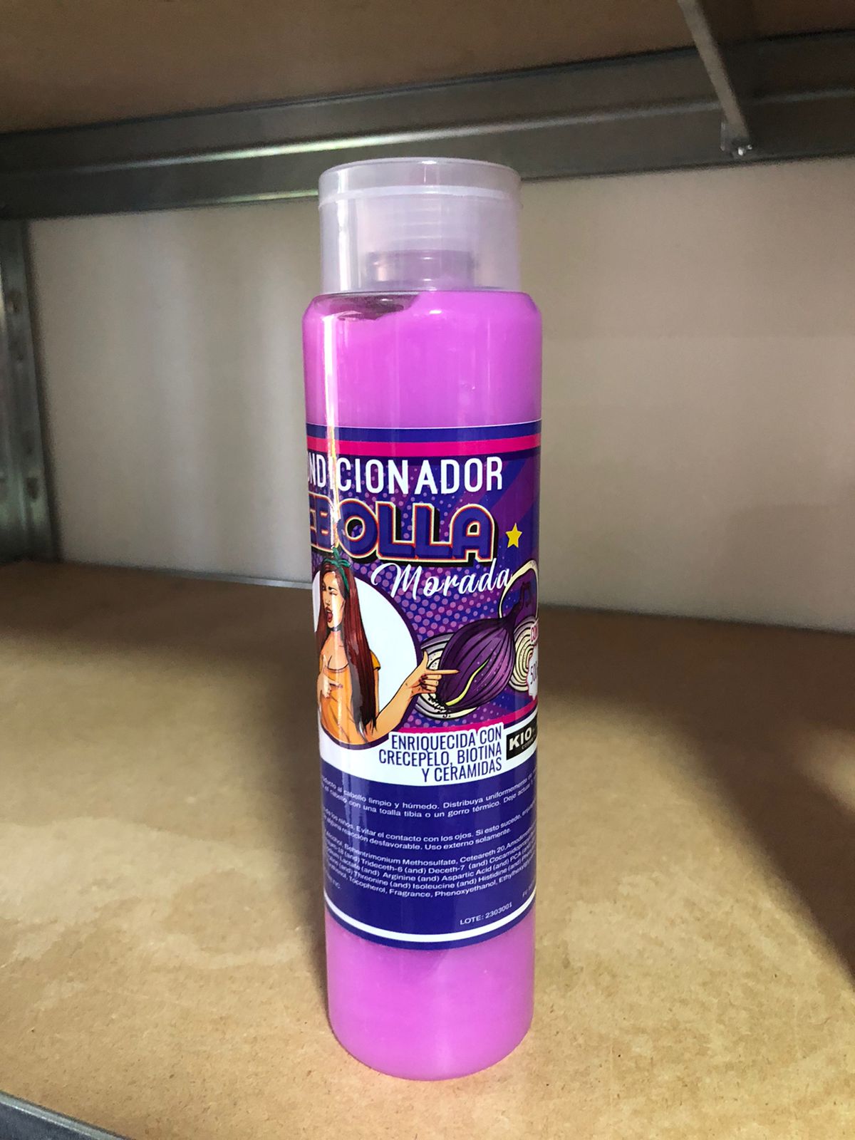 Kiowo Acondicionador Cebolla Morada 500ml