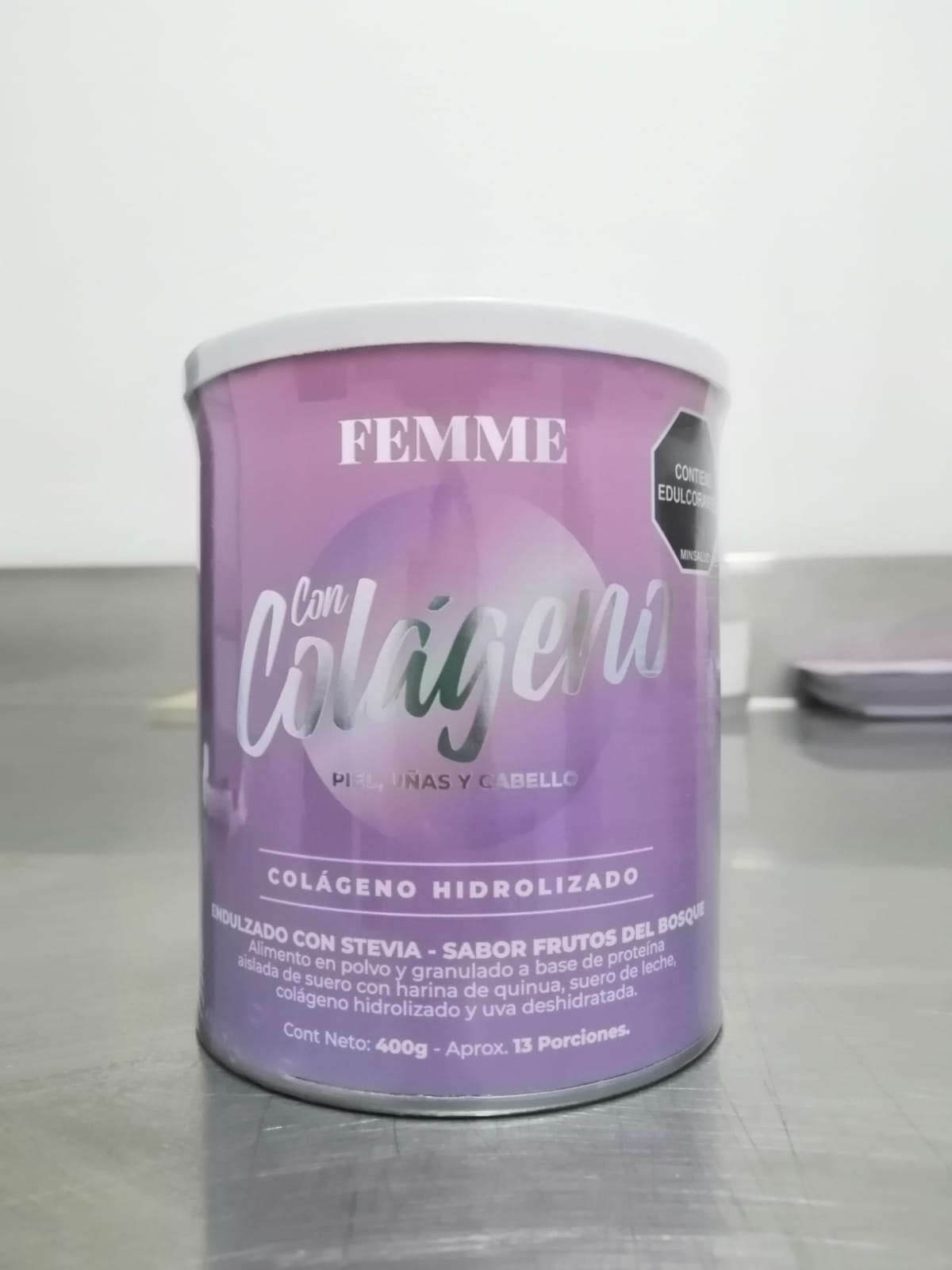 Femme Colageno Hidrolizado Frutos Del Bosque 400gr