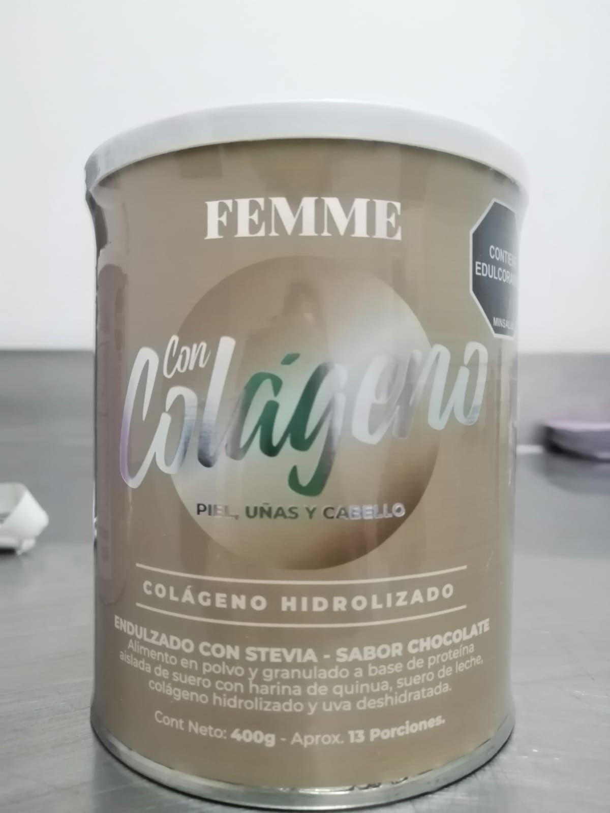 Femme Colageno Hidrolizado Chocolate 400gr