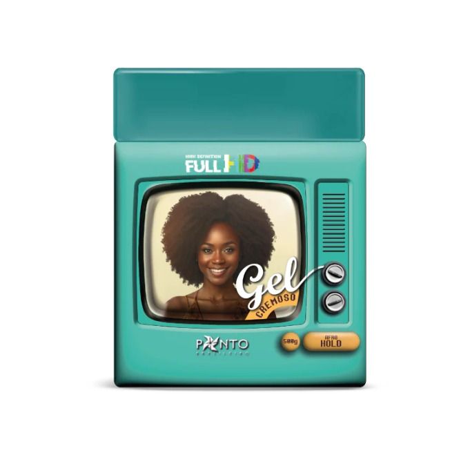 Ponto Gel Cremoso HD Afro 500gr