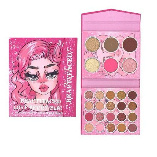 Paleta De Sombra Beautyfaced Rosa