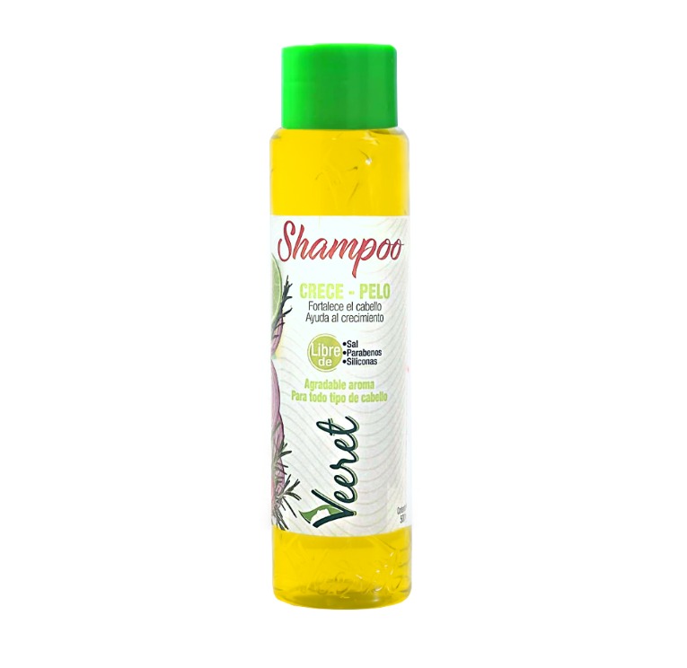 Veeret Shampoo Herbal Crece Pelo 500ml