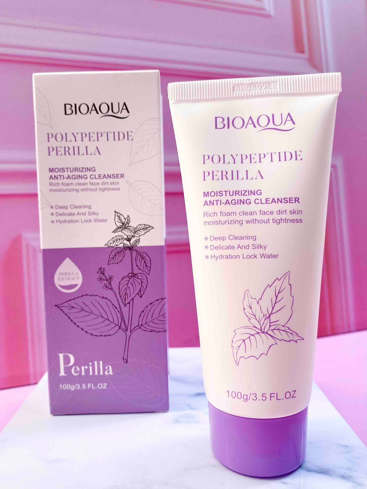 Bioaqua Jabón Facial De Perilla 100g