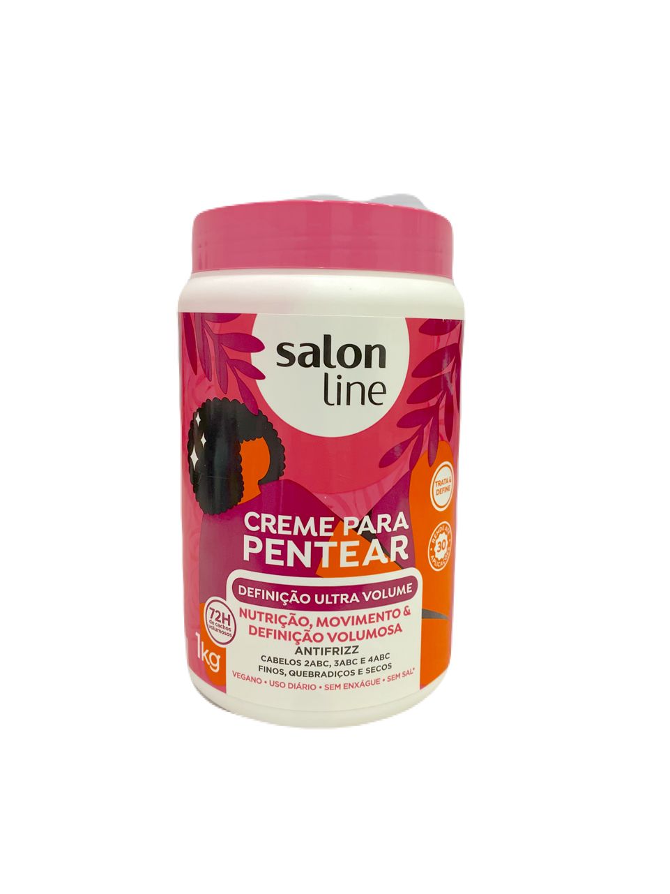 Salon Line Crema Para Peinar Ultra Volunimosa 1kg