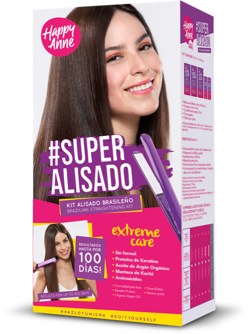 Happy Anne Kit Super Alisado Basileño