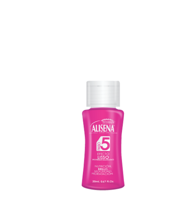 Alisena Ampolla Paso 5 Efecto Liso  20 Ml