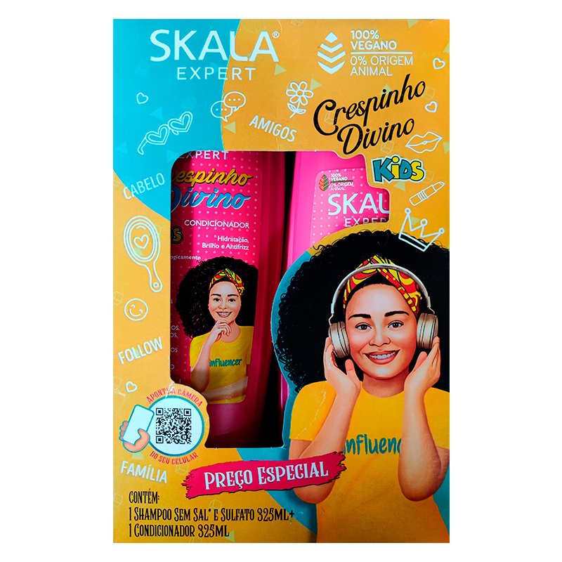 Skala Kit Crespinho Divino 325ml