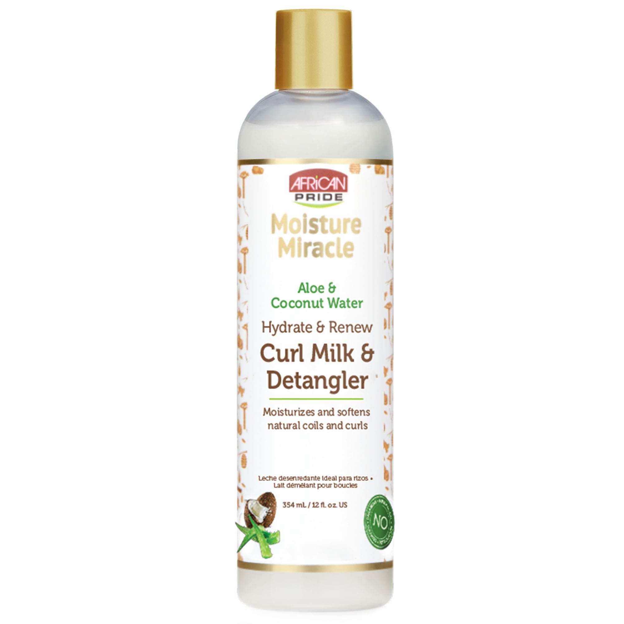 African Moisture Curl Milk & Detangler 354ml