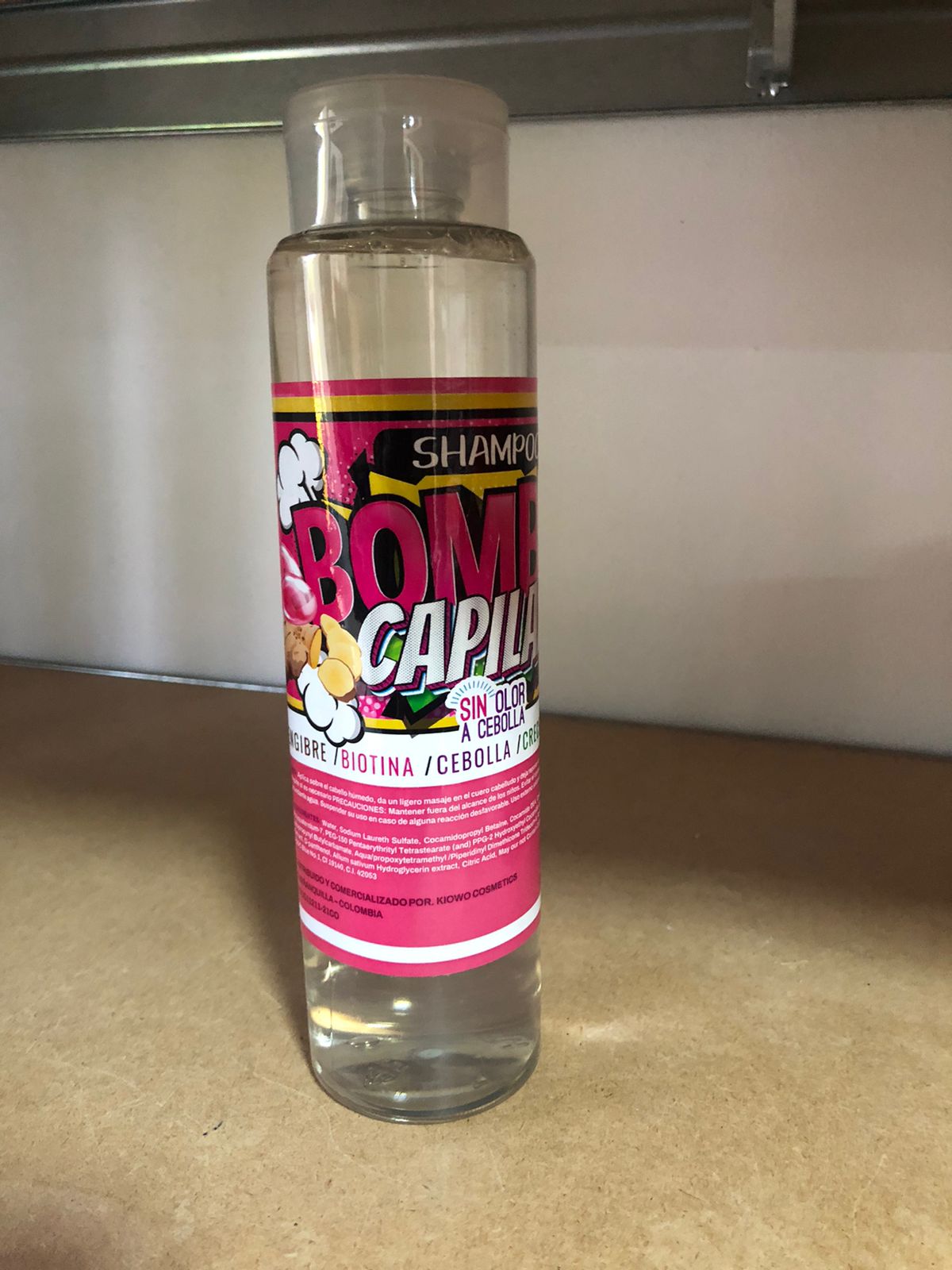 Kiowo Shampoo Bomba Capilar 500ml